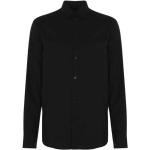 Pánské Košile s dlouhým rukávem Pierre Cardin v černé barvě ve velikosti XXL s dlouhým rukávem plus size 