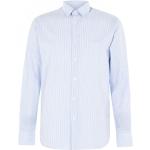 Pierre Cardin Long Sleeve Shirt Mens Blue/Wht Stripe S