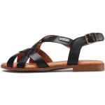 Dámské Kožené sandály Pikolinos v černé barvě z kůže ve velikosti 38 na léto 