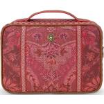 Kosmetické kufry PIP ve tmavě růžové barvě s vnitřním organizérem 