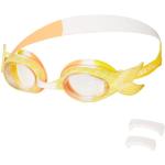 Dětské plavecké brýle v žluté barvě z polyuretanu 