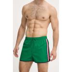 Pánské Koupací šortky Tommy Hilfiger v zelené barvě z polyesteru ve velikosti XXL plus size 