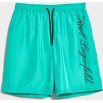 Pánské Plážové šortky Karl Lagerfeld v zelené barvě ve velikosti L 