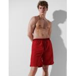 Pánské Plážové šortky Karl Lagerfeld v červené barvě 