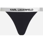 Dámské Brazilské bikiny Karl Lagerfeld v černé barvě ve velikosti XS 