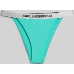Dámské Brazilské bikiny Karl Lagerfeld v zelené barvě ve velikosti XS 