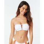 Plavky Rip Curl Wave Shapers Stripe Bandeau White Velikost: M