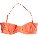 Dámské Plavky s kosticí Roxy v oranžové barvě z nylonu ve velikosti M 