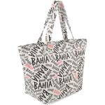 Plážové tašky Famito v bílé barvě z látky 