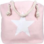 Plážové tašky v růžové barvě z polyesteru 