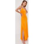 Plážové šaty Max Mara Leisure oranžová barva