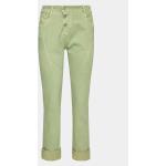 Dámské Slim Fit džíny PLEASE v zelené barvě ve velikosti M ve slevě 