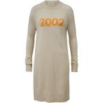 Dámské Pletené šaty Rockgewitter v pískové barvě ze syntetiky ve velikosti L s dlouhým rukávem s kulatým výstřihem ve slevě 