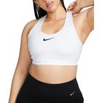 Sportovní podprsenky Nike v bílé barvě ve velikosti XS ve slevě 