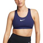 Dámské Sportovní podprsenky Nike v modré barvě ve velikosti M ve slevě 