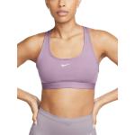 Dámské Sportovní podprsenky Nike ve fialové barvě ve velikosti XS 