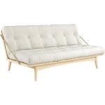 Pohovka Folk Sofa Bed – Clear lacquered/Natural