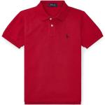 Dětská trička s límečkem Chlapecké v červené barvě z bavlny Designer od značky Polo Ralph Lauren z obchodu Answear.cz s poštovným zdarma 