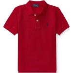 Dětská trička s límečkem Chlapecké v červené barvě z bavlny ve velikosti 4 roky strečové Designer od značky Polo Ralph Lauren z obchodu Answear.cz s poštovným zdarma 