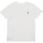Designer Dětská trička s krátkým rukávem Polo Ralph Lauren v bílé barvě ve velikosti 6 ve slevě 