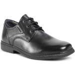 Chlapecké  Společenská obuv Geox v černé barvě z kůže ve velikosti 41 ve slevě 