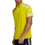 Pánské Sportovní polokošile adidas v žluté barvě ve velikosti M s krátkým rukávem ve slevě 