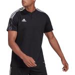 Pánské Sportovní polokošile adidas v černé barvě ve velikosti M s krátkým rukávem ve slevě 