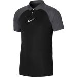 Pánská  Trička s krátkým rukávem Nike Academy v černé barvě ve velikosti S s krátkým rukávem ve slevě 