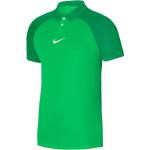 Pánská  Trička s krátkým rukávem Nike Academy v zelené barvě ve velikosti XXL s krátkým rukávem ve slevě plus size 