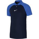 Dětská trička s krátkým rukávem Nike Academy v modré barvě ve slevě 