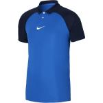 Pánská  Trička s krátkým rukávem Nike Academy v modré barvě ve velikosti M s krátkým rukávem ve slevě 