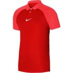 Pánská  Trička s krátkým rukávem Nike Academy v červené barvě ve velikosti M s krátkým rukávem ve slevě 