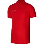 Pánské Sportovní polokošile Nike v červené barvě z polyesteru ve velikosti S s krátkým rukávem ve slevě 