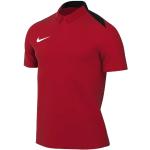 Pánské Sportovní polokošile Nike v červené barvě ve velikosti XXL s krátkým rukávem ve slevě plus size 