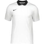 Pánské Sportovní polokošile Nike v bílé barvě z viskózy s krátkým rukávem ve slevě 