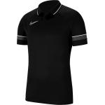 Pánské Sportovní polokošile Nike v černé barvě ve velikosti M s krátkým rukávem ve slevě 