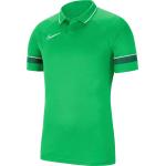 Pánské Sportovní polokošile Nike v zelené barvě ve velikosti XS s krátkým rukávem ve slevě 