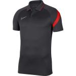 Dětská trička s límečkem Nike v černé barvě z polyesteru ve slevě 