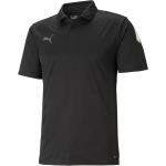 Pánská  Sportovní trička Puma teamLIGA v černé barvě 