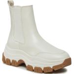 Dámské Kožené kotníkové boty Guess v bílé barvě ve velikosti 39 ve slevě 