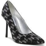 Dámské Kotníkové boty Karl Lagerfeld v černé barvě v třpytivém stylu ve velikosti 39 se třpytkami ve slevě 