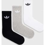 Dámské Ponožky adidas Originals v bílé barvě ve velikosti L 
