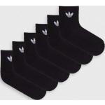 Dámské Ponožky adidas Originals v černé barvě ve velikosti L 