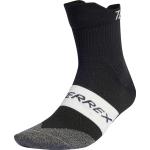 Pánské Kotníkové ponožky adidas Terrex v černé barvě ze síťoviny ve velikosti XS na léto 