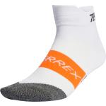 Pánské Kotníkové ponožky adidas Terrex v bílé barvě ze síťoviny ve velikosti L na léto 