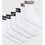 Pánské Designer Ponožky Calvin Klein v bílé barvě z bavlny ve velikosti Onesize 