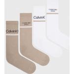 Pánské Designer Ponožky Calvin Klein Jeans v béžové barvě ve velikosti Onesize 