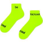 Dámské Kotníkové ponožky Frogies ve světle zelené barvě z bavlny ve velikosti S 
