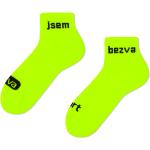 Dámské Kotníkové ponožky Frogies ve světle zelené barvě z bavlny ve velikosti S 