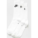 Pánské Ponožky Nike Essentials v bílé barvě z polyesteru ve velikosti M 